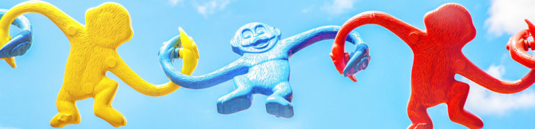 Image of toy plastic monkey
